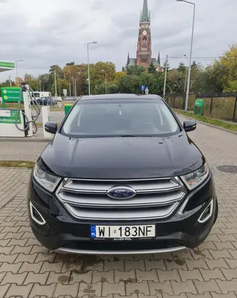 małopolskie Ford EDGE cena 84900 przebieg: 130000, rok produkcji 2018 z Warszawa